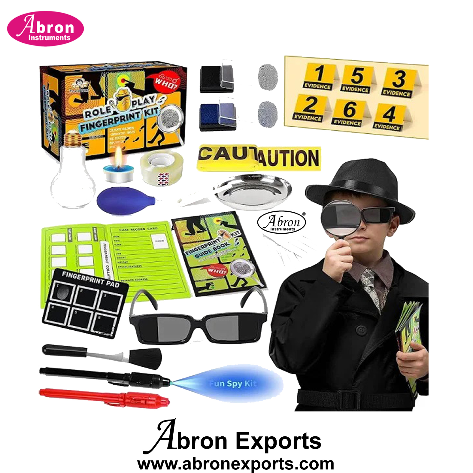 Forensics Deptt Model Finger Print Kit Examination AB-1501FJ